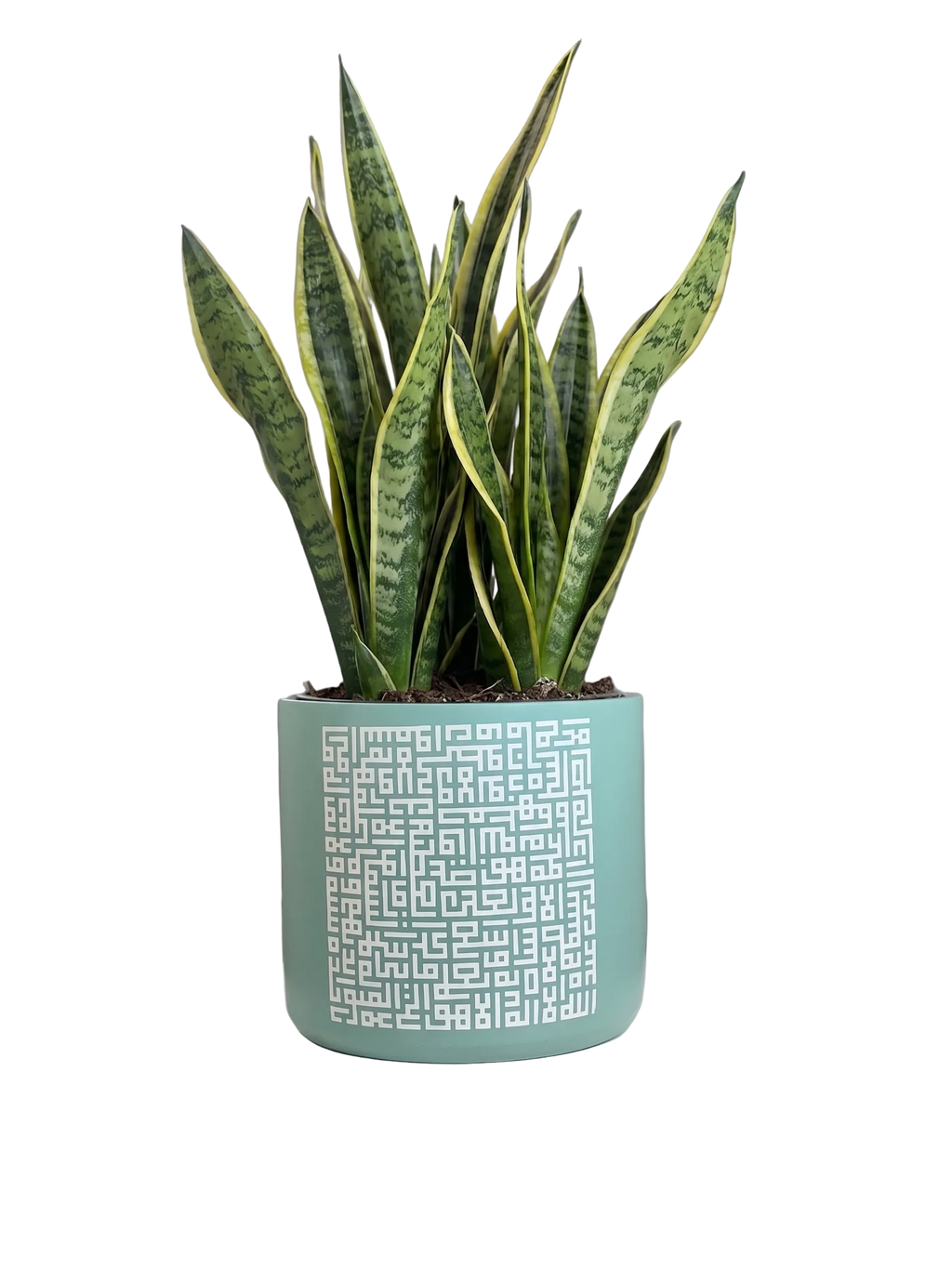 Teal Kufic: Ayat Al-Kursi (L)