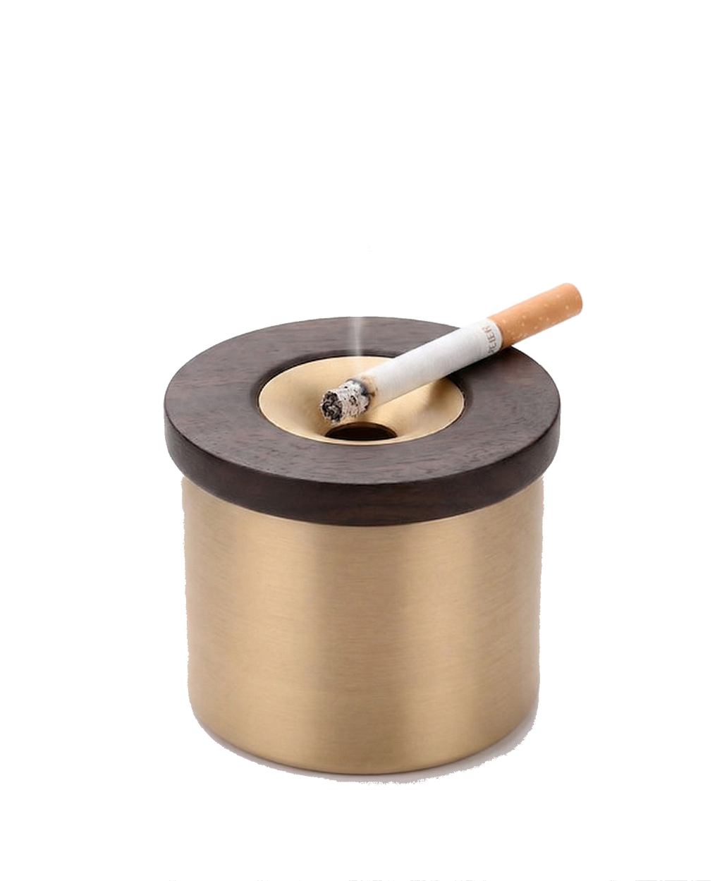 Brass & Timber Ashtray