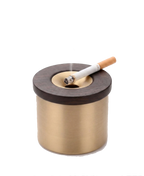 Brass & Timber Ashtray