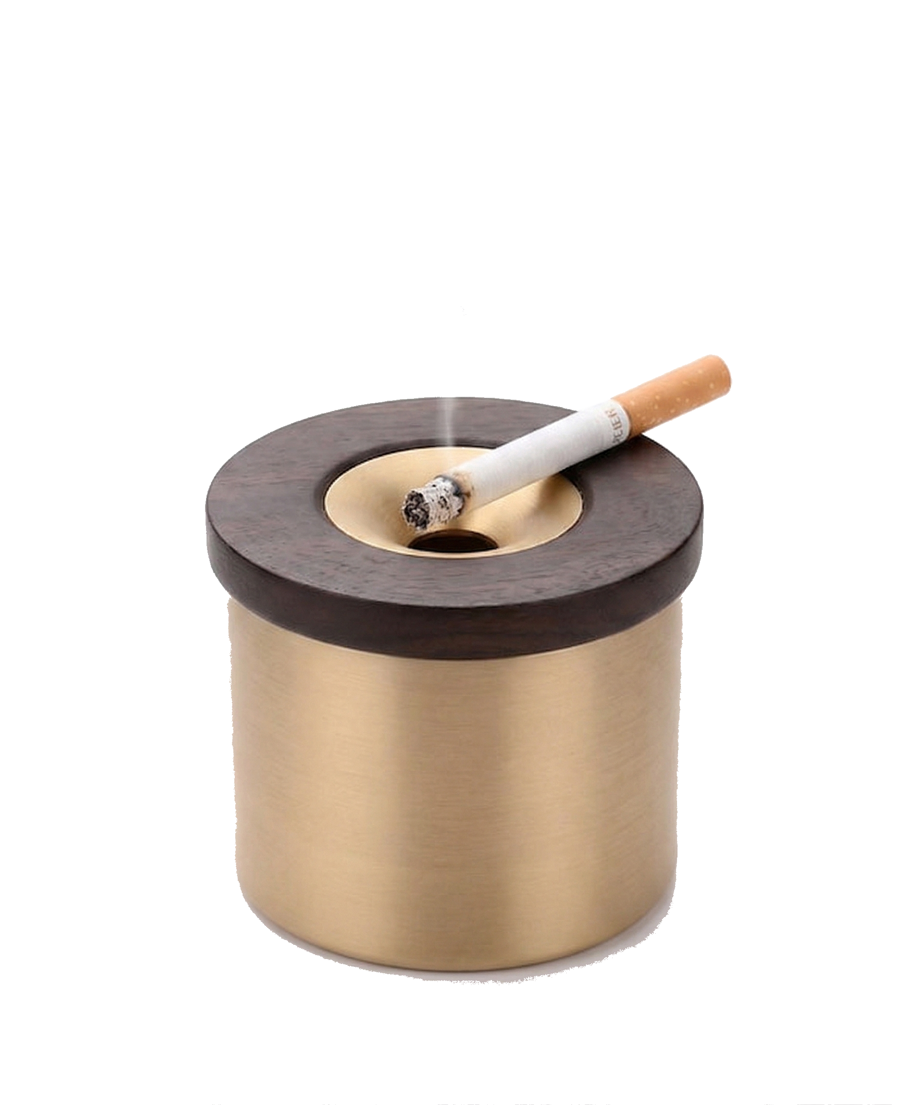 Brass & Timber Ashtray