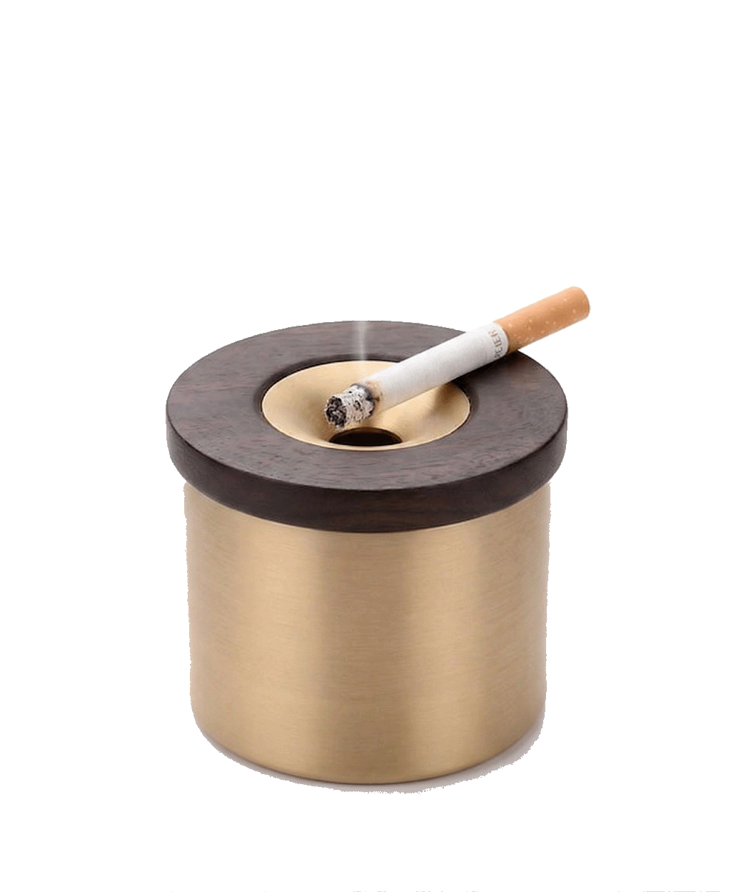 Brass & Timber Ashtray