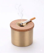 Brass & Timber Ashtray