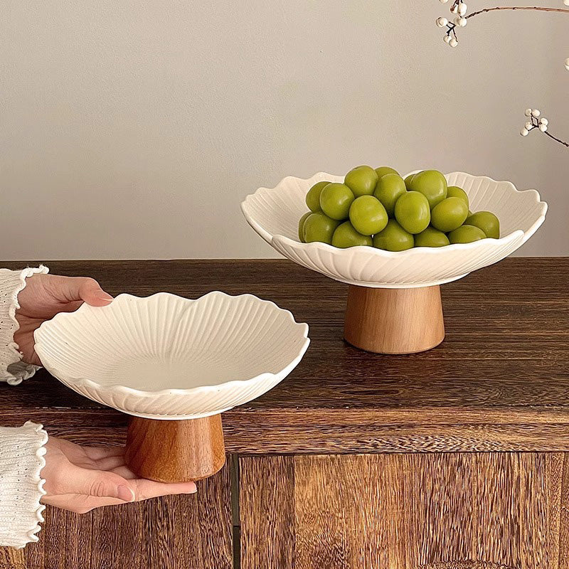 Ceramic Pedestal Bowl