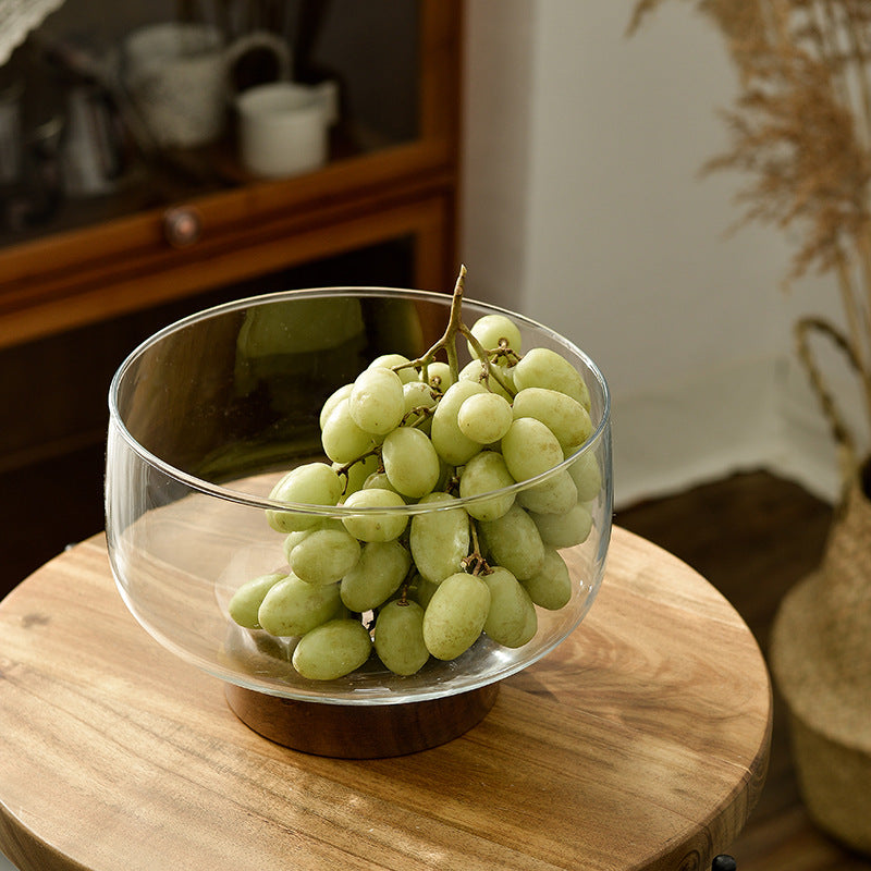 Glass Pedestal Bowl