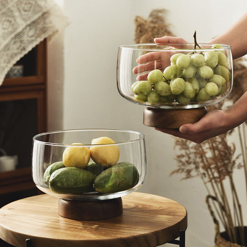 Glass Pedestal Bowl